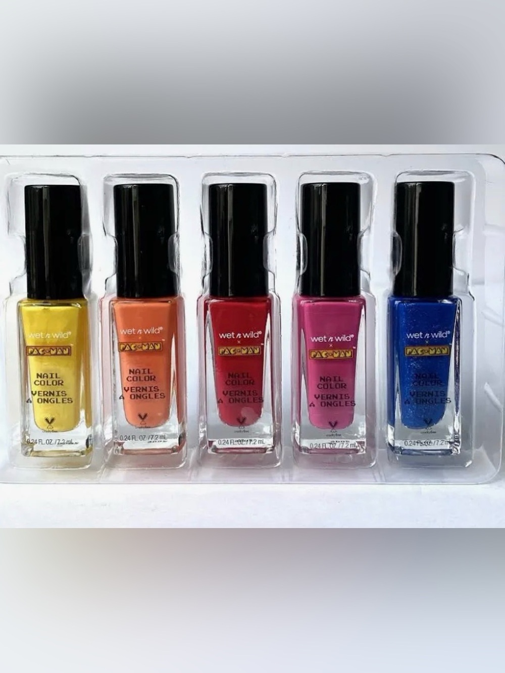 Wet & Wild Limited Edition Pac Man Nail Color Five Pack